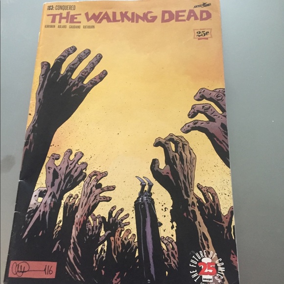 The Walking Dead Issue 163: Conjured. Signed - Picture 1 of 4
